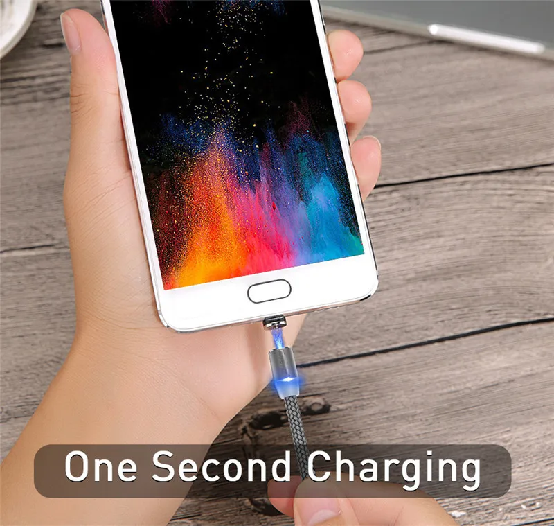Магнитный кабель для Huawei Y5 Y7 2019 P Smart Z USB и Micro Type C магнитное зарядное устройство