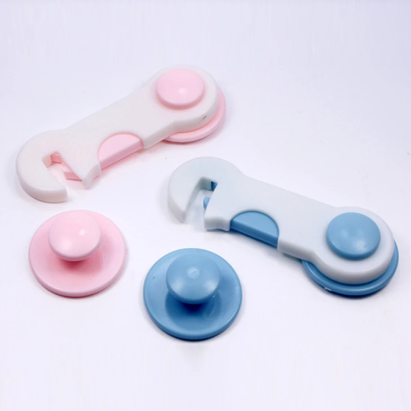 

10pcs Plastic Protection Cabinet Lock Child Safety Baby From Children Safe Locks for Refrigerators Baby Security Drawer Latches