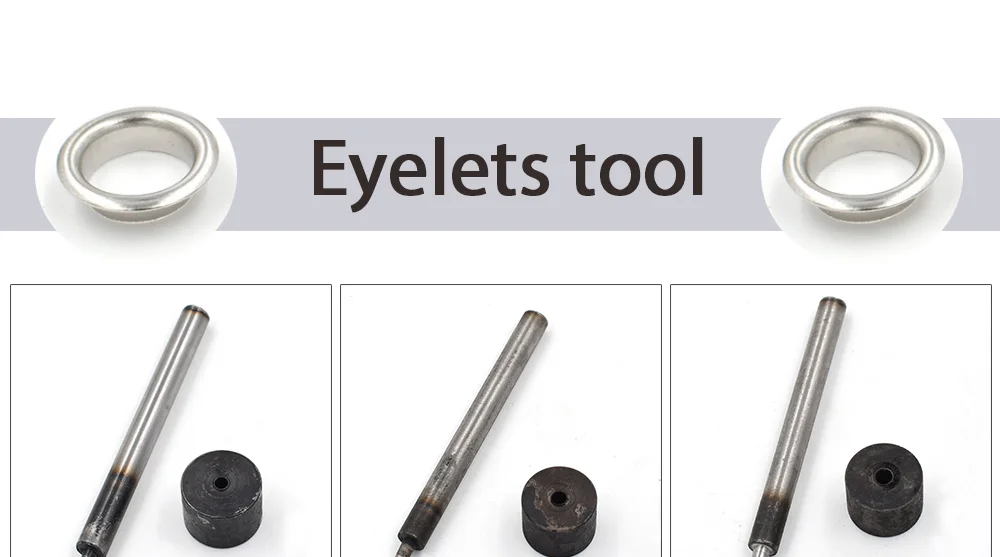 3.5mm-30mm Eyelets installation tools Metal rivets  Buttonhole  Stomata eyelets Eyelet tools Clothing & Accessories