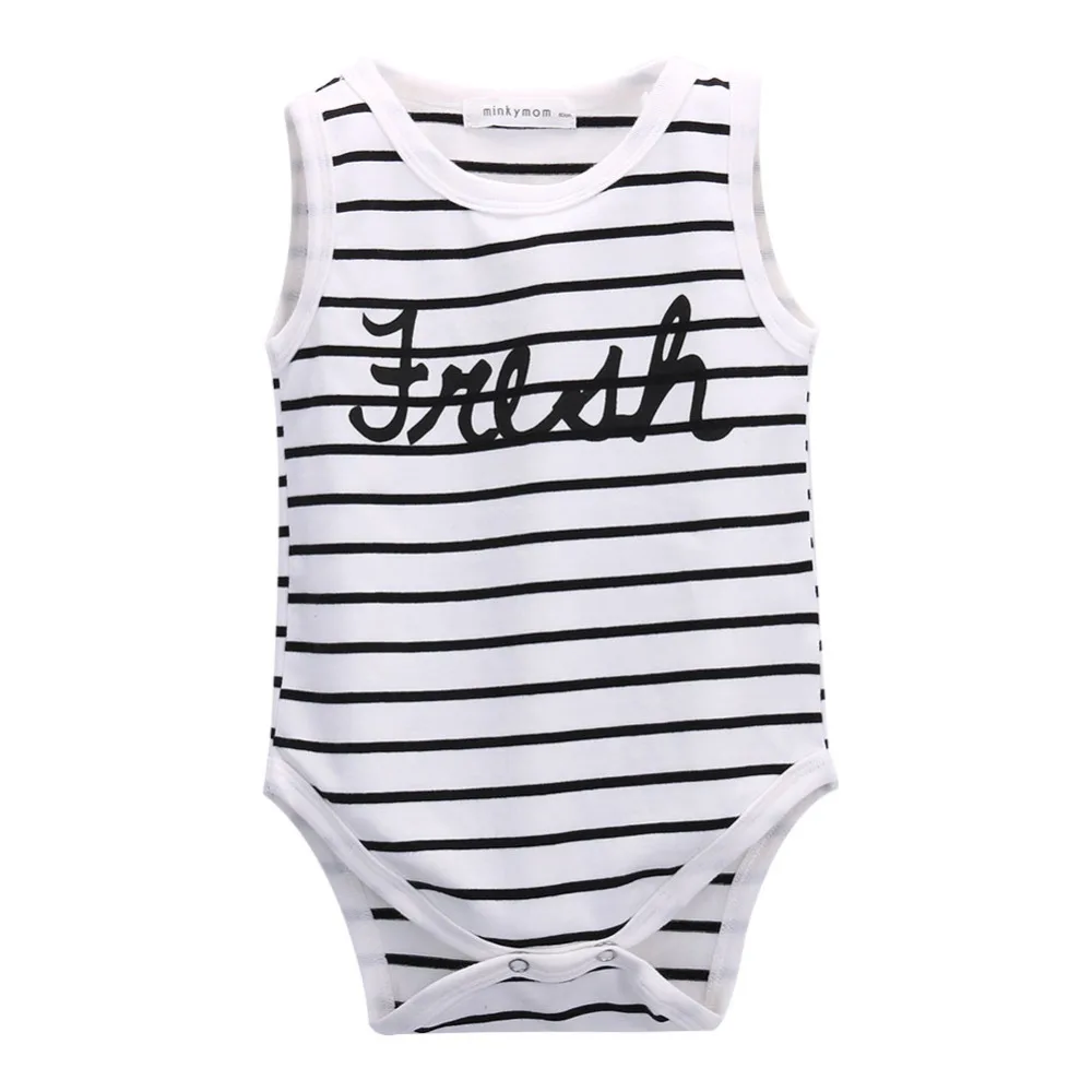 Infant Baby Boy Girls Kids Clothes Romper Baby grow Playsuit One-pieces Romper Striped Jumpsuit