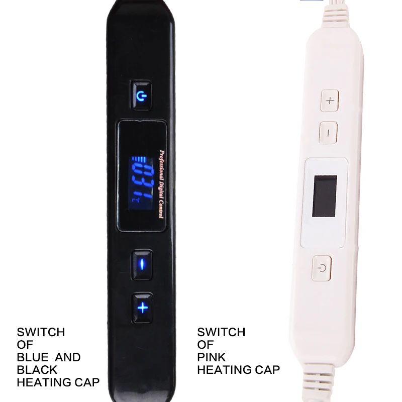 Electric Heating Cap Evaporation Cap Steamer Hair Care Cap For Hair Dyeing Parovarka Home Black Waterproof LCD Monitor 110v-220v