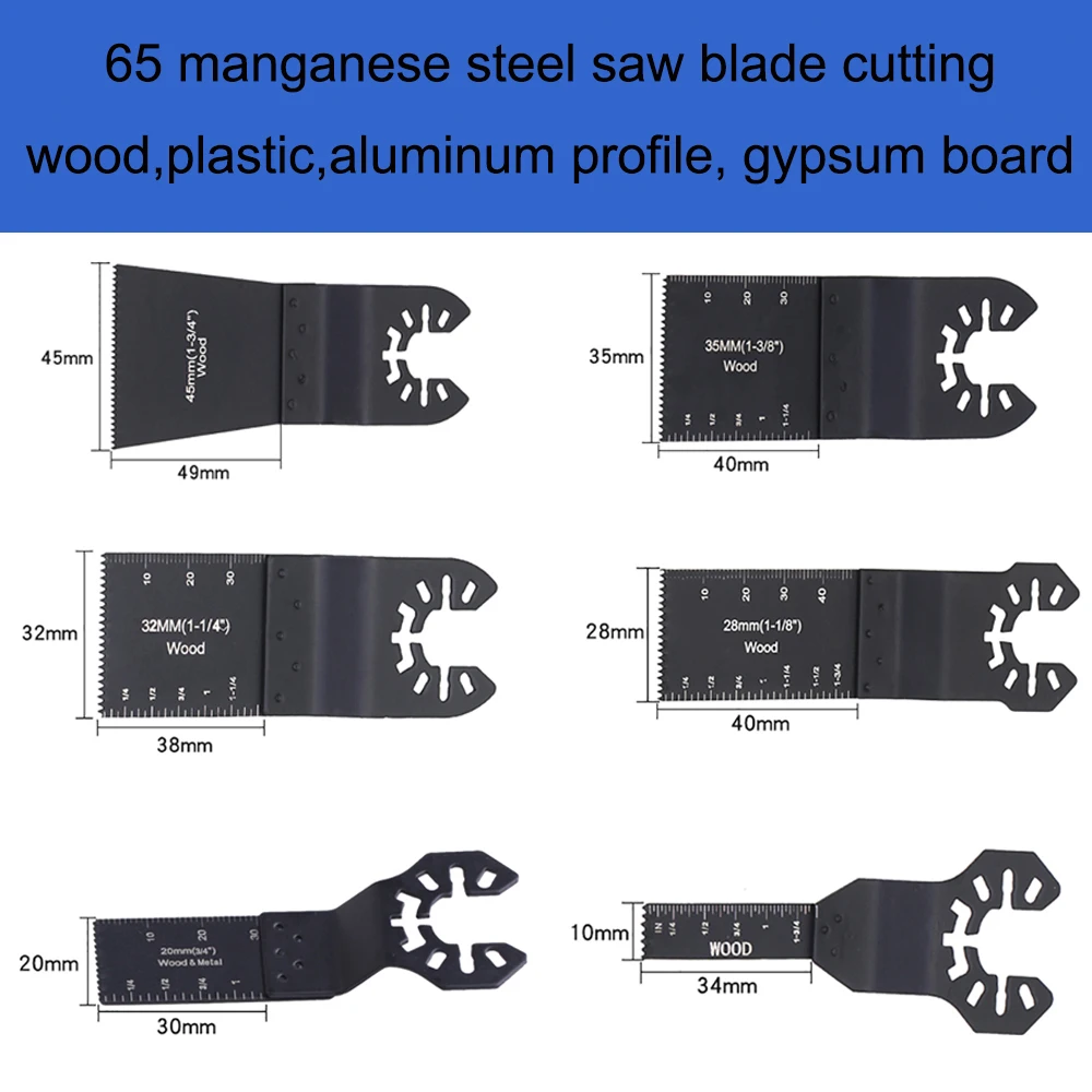 1 pc Oscillating Multi tool saw blades for Fein multimaster renovator Dremel Cutting Wood saw blade power tool accessories