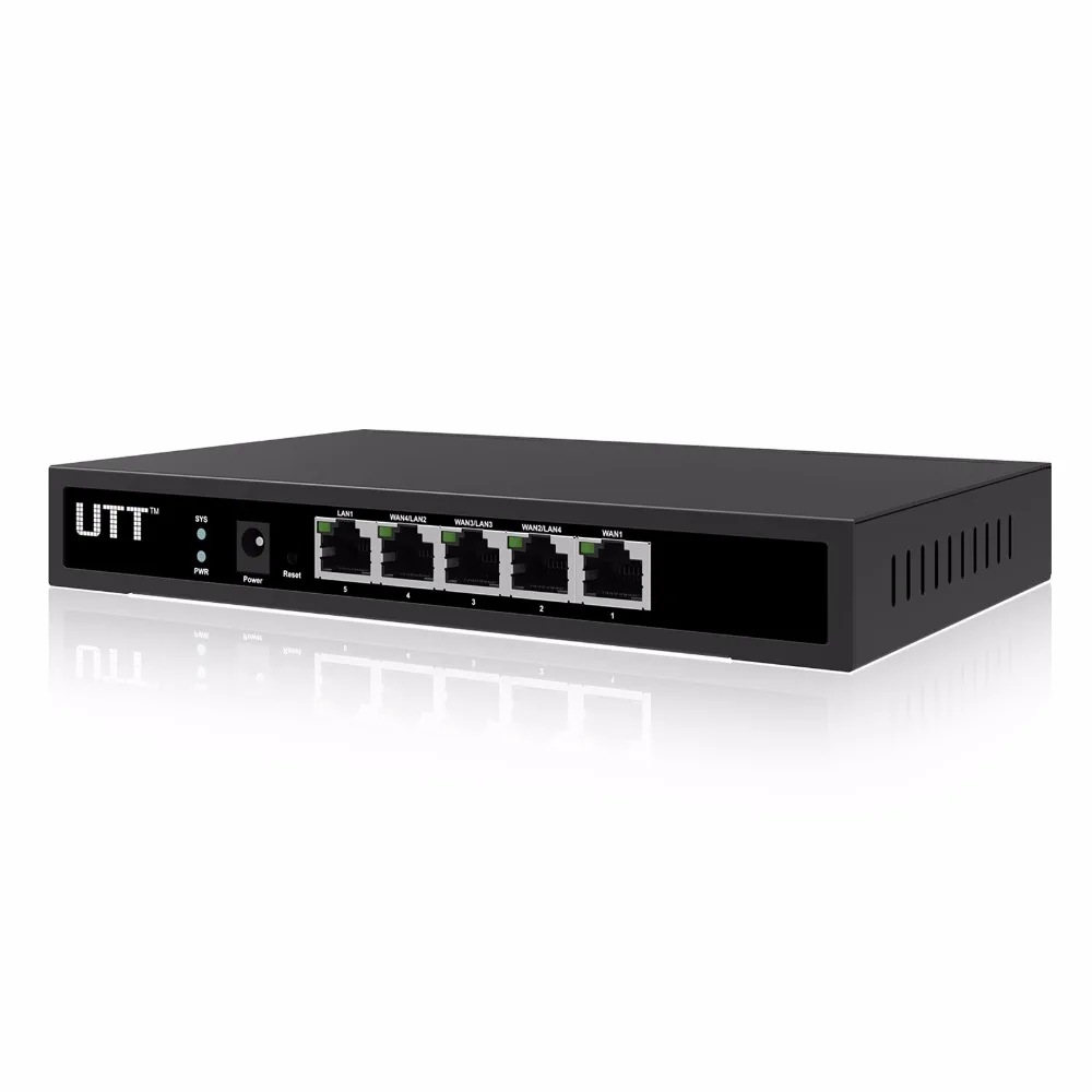 UTT ER518 VPN Маршрутизатор Корпоративного Класса Безопасности шлюза/Dual WAN Multi-WAN/Балансировки Нагрузки QoS PPPoE Сервера