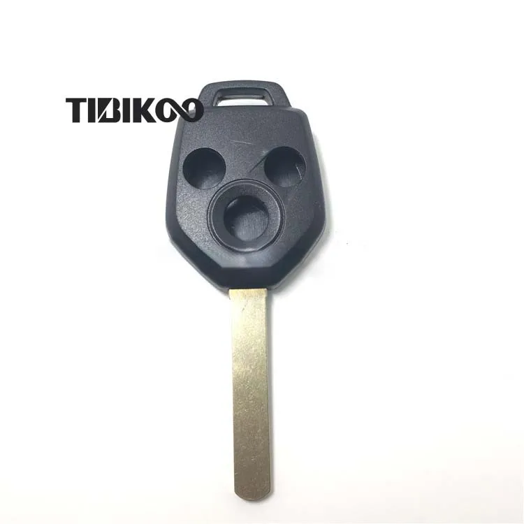 3 Buttons Replacement remote Key Shell Case For Subaru Forester With Uncut Blade Fob Key cover 433mhz 3 1 buttons smart car remote key nhvwb1u711 frequency 433mhz with r c function fit for 2009 2010 subaru forester