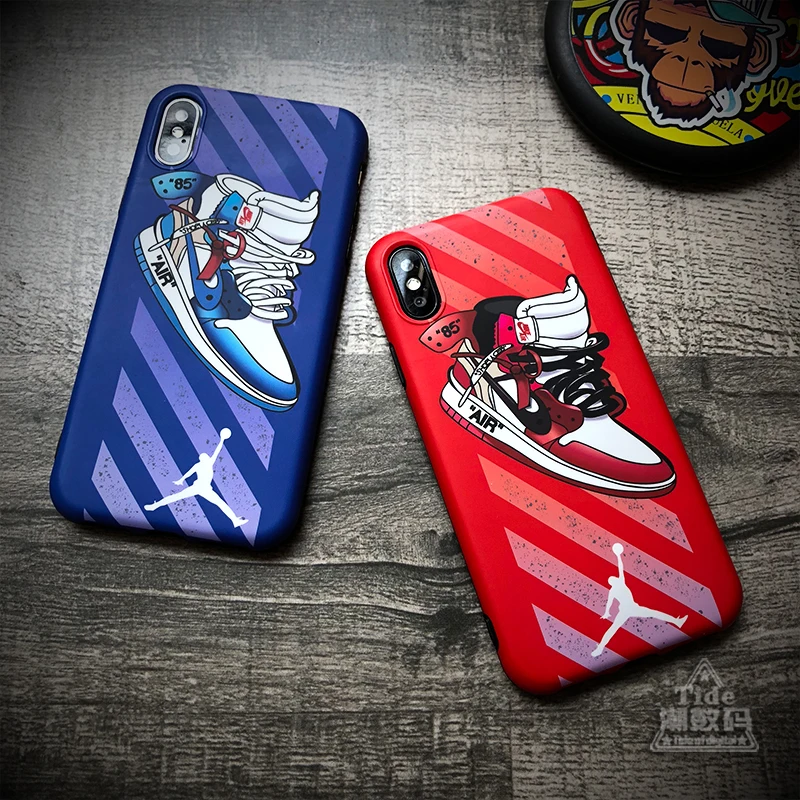 

Sports NBA AIR Jordan Shoes phone cover case for iphone X XS MAX 10 8 7 6 6S plus cases matter soft silicon white coque fundas