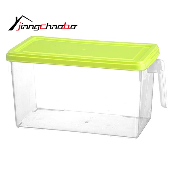 Best Price Sealed Cans With Handle Refrigerator Storage Box Kitchen Cabinet Storage Box With Lid Rice Bucket Storage Box