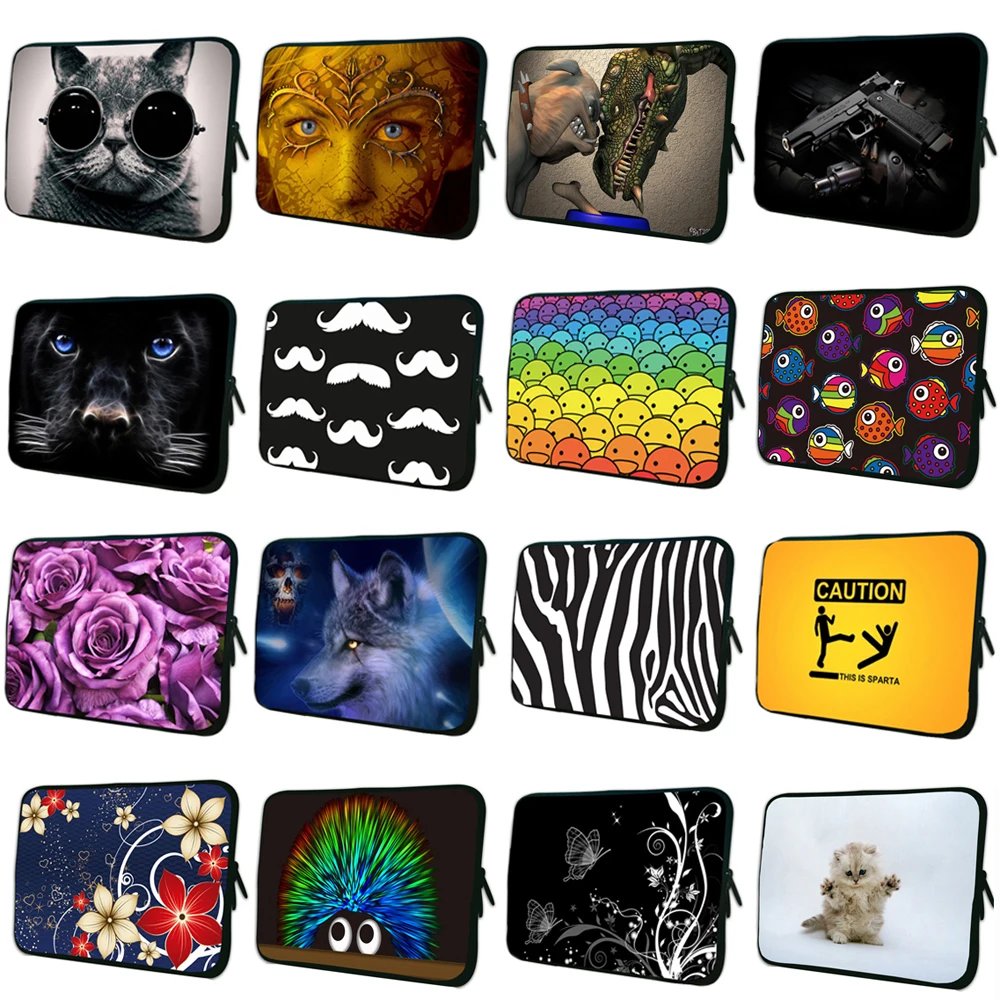 

Viviration Soft Print Neoprene Mini 7" Tablet PC Sleeve Bag Zippers Cover Case For Kindle Paperwhite Case Ipad Mini 1 2 3 4 7.9"