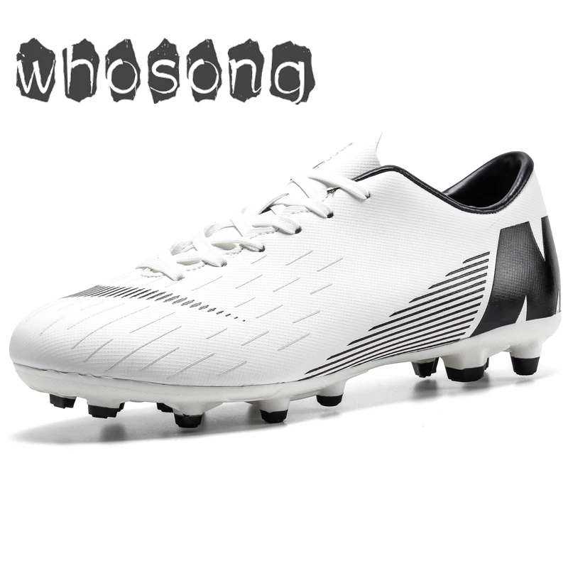 

Men Athletic Soccer Shoes Outdoor Soccer Cleats Long Spikes and Turf Training Football Sneakers Women Children Zapatos de Futbol
