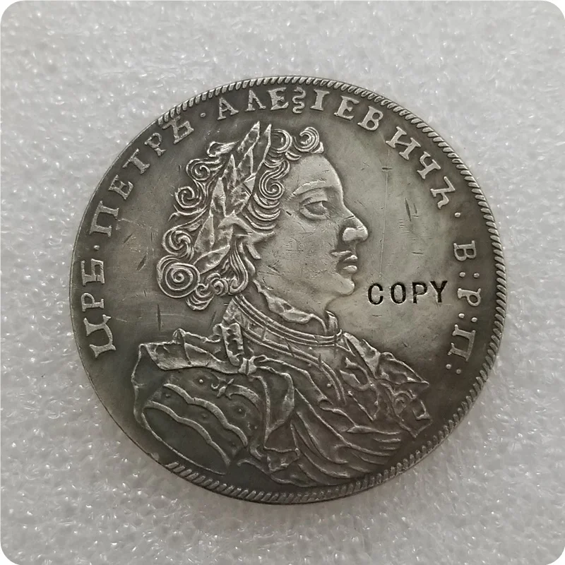

1707 RUSSIA 1 ROUBLE Copy Coin commemorative coins-replica coins medal coins collectibles