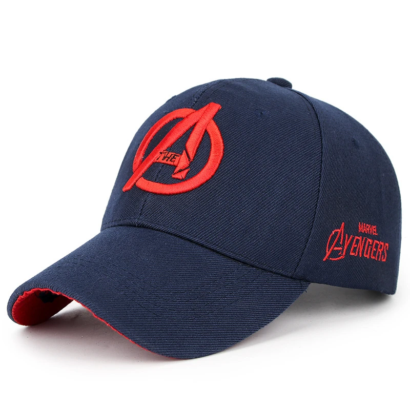 3D вышивка хлопок Бейсболка новая Marvel Мстители Кепка s Мужская Snapback шляпа для женщин Gorras Bone хип хоп Casquette