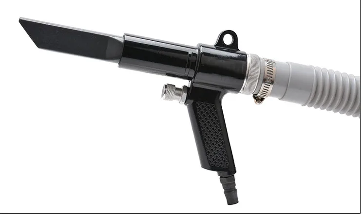 

Pneumatic air blow vacuum dust cleaner gun, air blow suction gun set