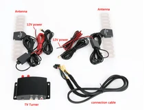 Двойной Телевизионные антенны Автомобиль dvb-t T2 MPEG-4 цифровой ТВ Box Freeview цифровой ТВ ресивер поддерживает только наш автомобиль радио
