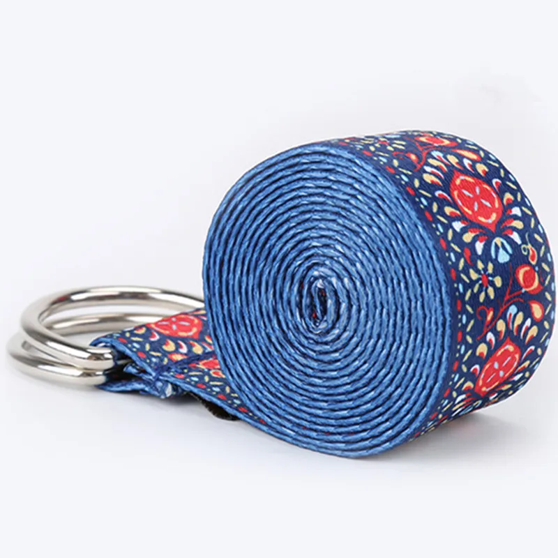 

Yoga Belt 187*3.8cm Cotton Gym Rope Pull Stretch Belt Pilates Band Body Building Sport Yoga Stretch Strap Fitness Accessories