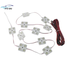 Buy 12V 10 Modules 40 Leds White Interior Light Kits For Van Boats Caravans Trailers Lorries Sprinter Ducato Transit VW & LWB Free Shipping