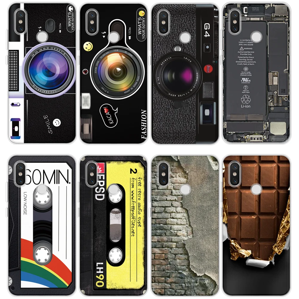 

CD Cover For Xiaomi Redmi S2 4 4A 5 Plus 6Pro 6A Mi A1 A2 5X 6X Note 3 4 4X 5A Coque For Redmi Pocophone F1 3D Camera Print Case