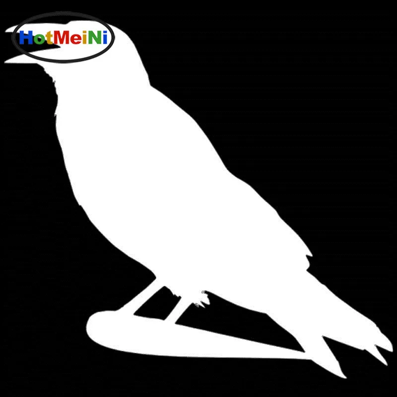 

HotMeiNi Fairy Kingdom Hero Crow Standing Branches Car Sticker for Wall Camper Van Car Styling Reflective Vinyl Decal 10 Colors