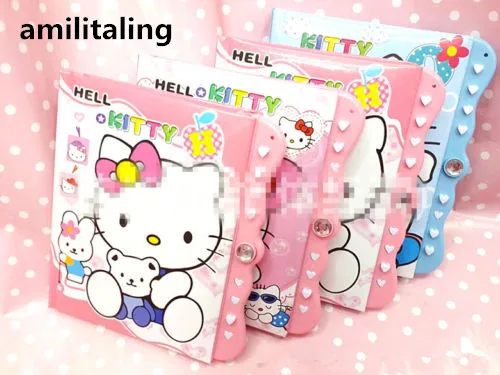 

New Cute Kawaii Hello kitty Lock Password Diary Books Notebook yey-023