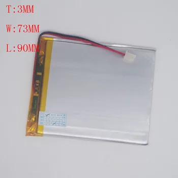 

3.7V Polymer Lithium battery 307090 2800 ma Tablet PC battery 307390