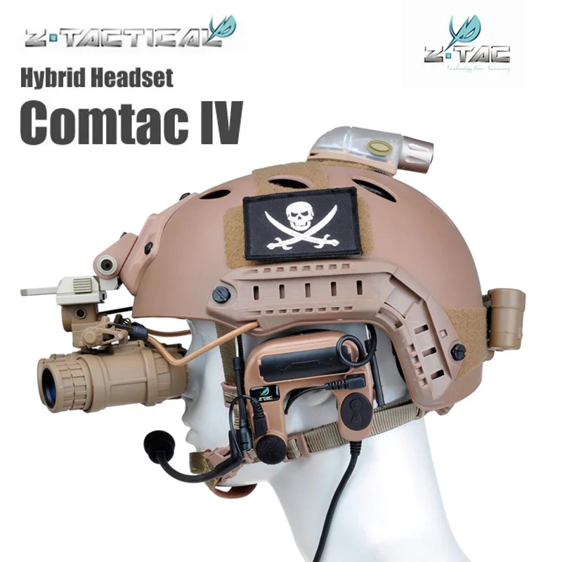 Z Tactical Softair Peltor Comtac IV гарнитура шумоподавляющие наушники для Airsoftsport военные