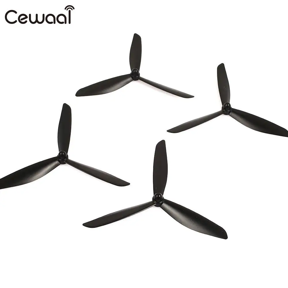 Cewaal Uav Triangular Blade 4PCS Colorful Drone Safe Material Practical Novelty Uav Protection Rack for Hubsan H501s