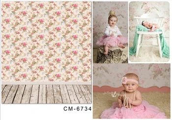 

TR fondo photocall Kids Photography Background Flower Wall Backdrop for Photo Studio Digital Photo Backdrop Custom Baby Shoot