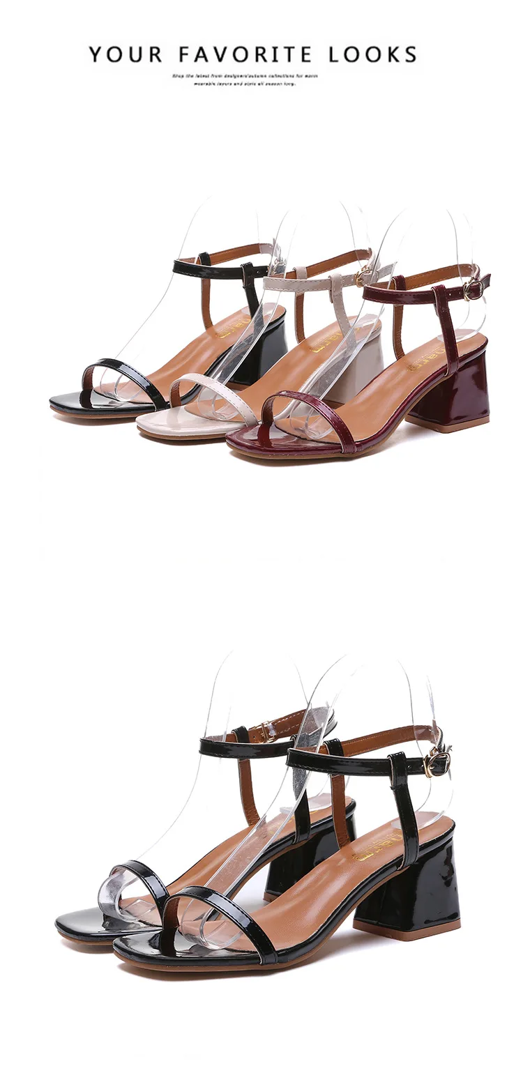 GRITION/Летние женские босоножки Обувь на высоких каблуках Дамская мода удобные роскошные открытым носком Повседневная обувь женские сандалии Новые