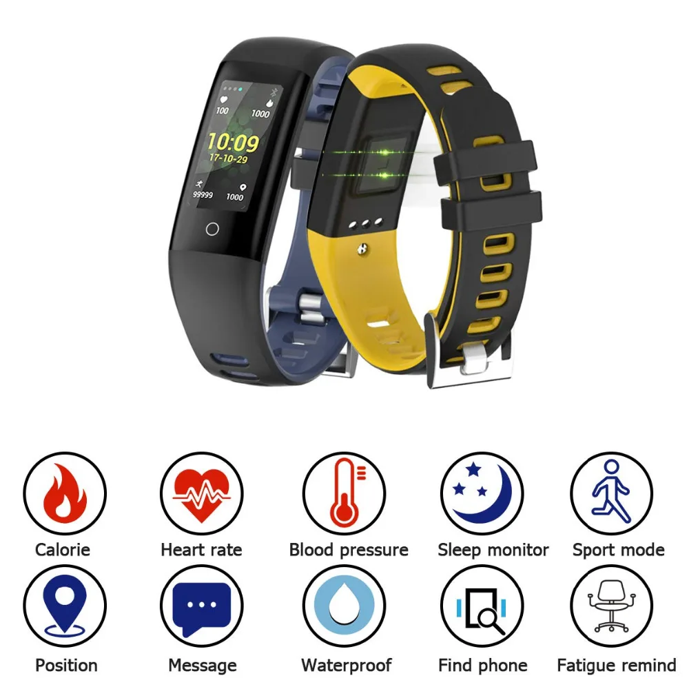Sograce D16 Smart Bracelet Women Activity Fitness Tracker Heart Rate Monitor Blood Pressure IP67 Waterproof Smart Wristband Sograce D16 Smart Bracelet Women Activity Fitness Tracker Heart Rate Monitor Blood Pressure IP67 Waterproof Smart Wristband