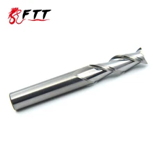 Fraise CNC en aluminium, 2mm 4mm 8mm 10mm 12mm, fraiseuse en acier au tungstène, 1 pièce, HRC55 2F
