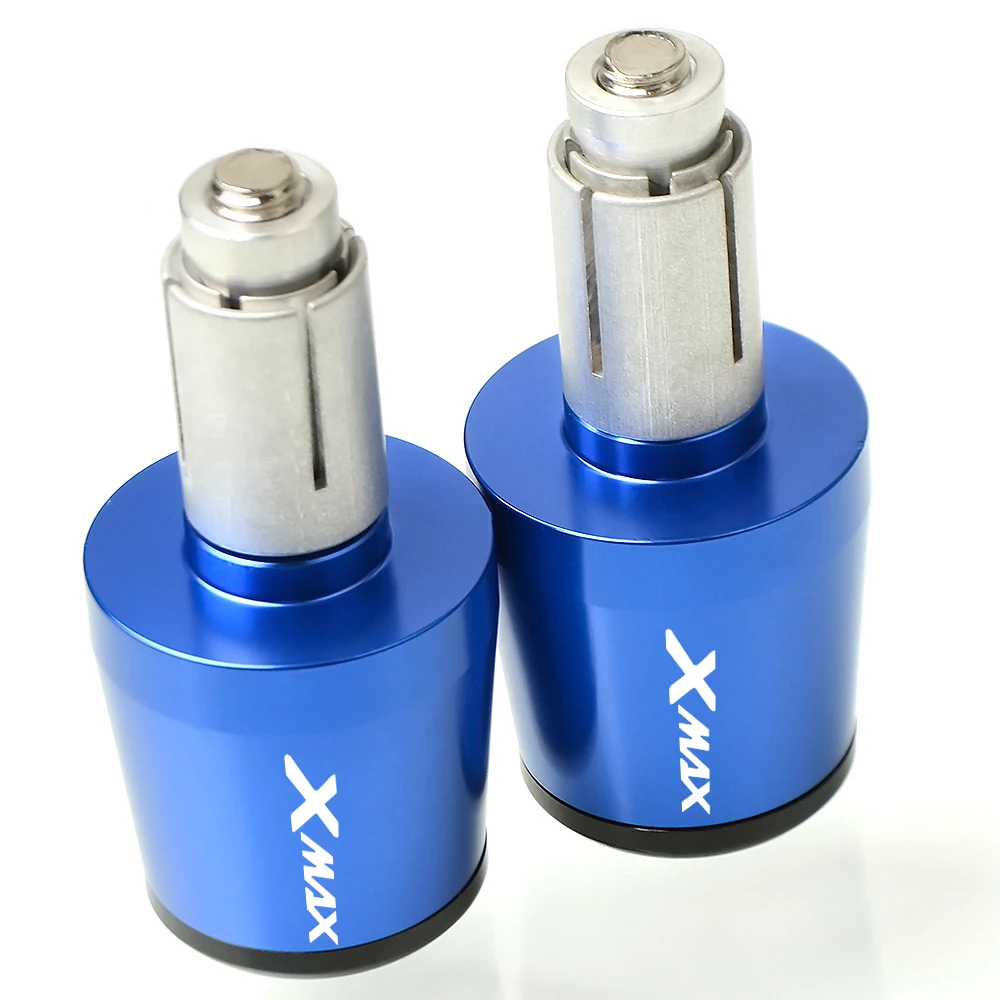 Для Yamaha xmax XMAX X-MAX 125 200 250 400 аксессуары для мотоциклов 7/8 ''ручки для руля - Цвет: blue