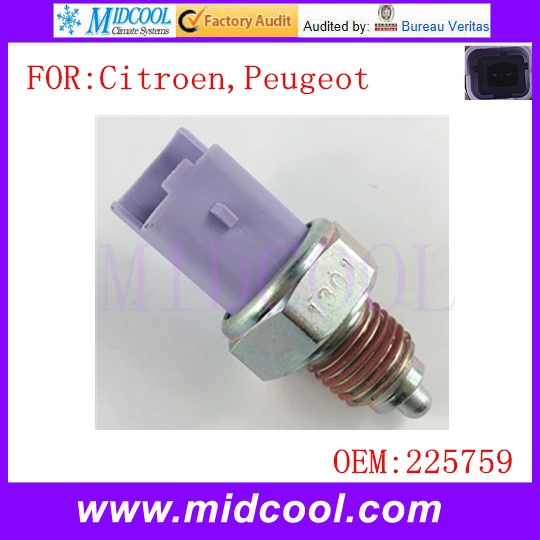 New Reverse Light Switch OE No. 225759 2257.59 for Citroen Xsara