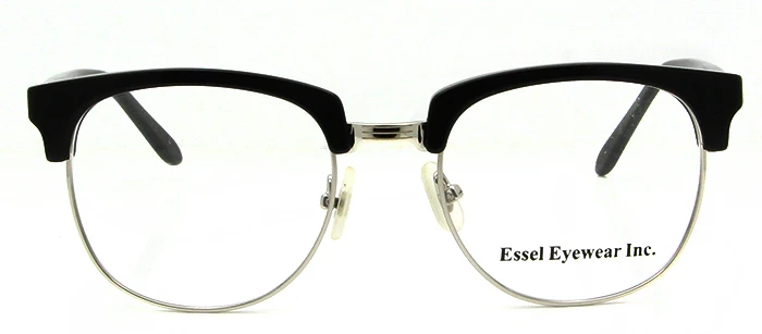 SORBERN Men Vintage Optical Glasses Women Retro Round Eyeglasses Frames Metal Half Rim Spectacles Eyewear Clear Lens Oculos
