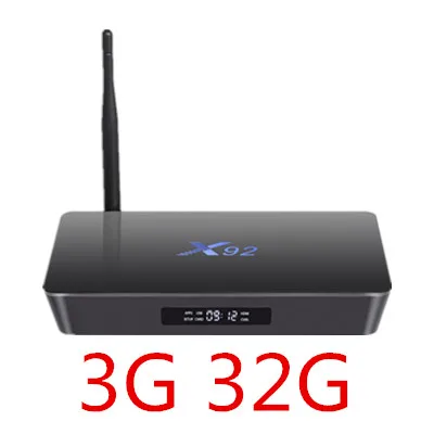 Серебристый X92 Android 7,1 H.265 Смарт ТВ приставка Amlogic S912 Восьмиядерный Поддержка 2,4G 5G беспроводной wifi ТВ приставка 4K IP ТВ приставка - Цвет: Серебристый