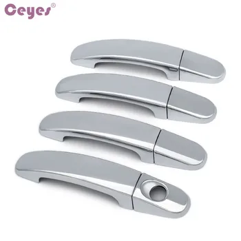 

Ceyes Car Styling Car Door Handle Cover Case For Ford Focus 2013 2014 MK3 Mk2 2005 Hatchback Escape Kuga Chrome Trim Car-Styling