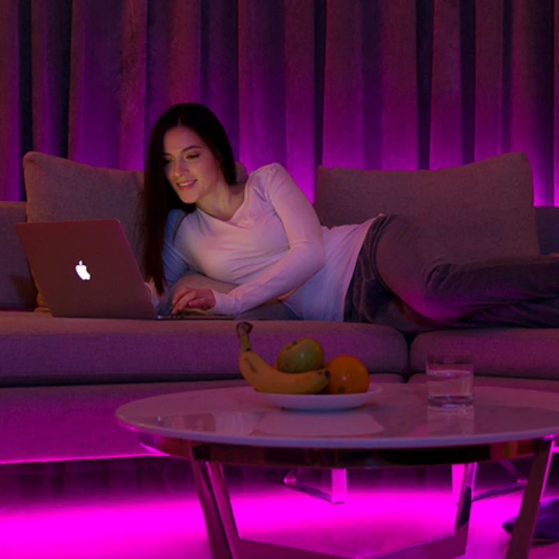 Умная Светодиодная лампа Youpin Yeelight 800 люменов 10 Вт E27 лимонная для Mi Home App белый/RGB