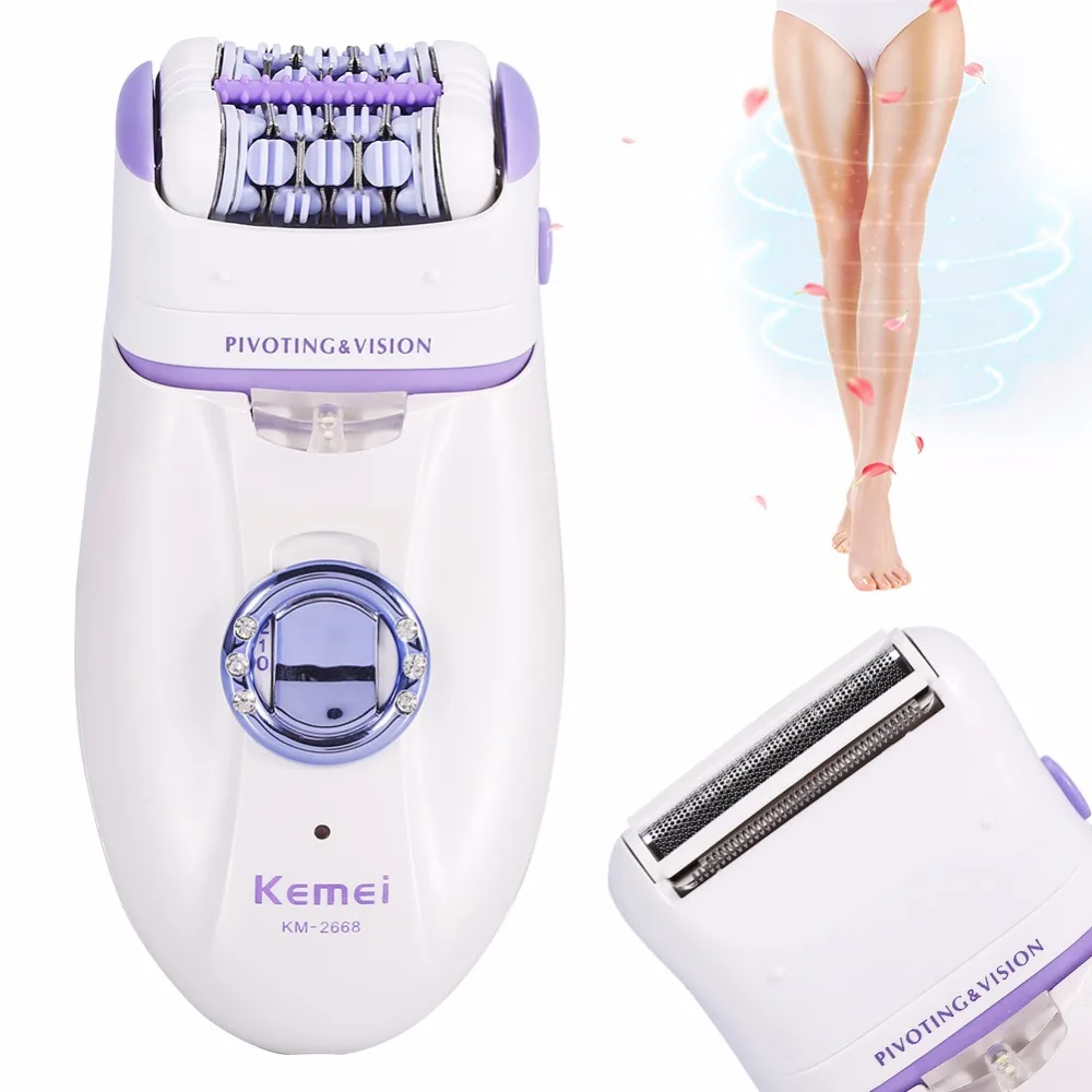 

3in1 Women Epilator electric female face hair removal lady shaver depilation bikini trimmer depilatory cheek facial hair remover