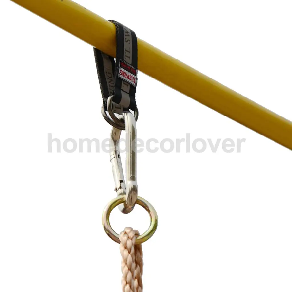Pair Polyester Swing Hanging Kit 2 bing straps and swing hanger belt
