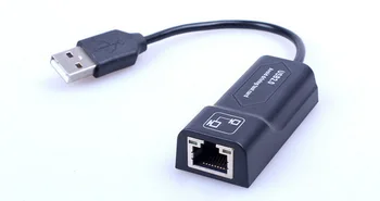 

100pcs USB to RJ45 10/100 Mbps USB Ethernet Adapter Network card LAN USB Network Adapter Lan RJ45 Card for Win7 Andriod Mac