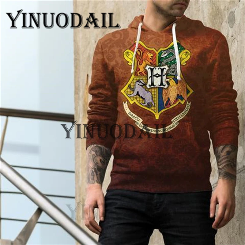 Wizardry 3D Printed Hoodie with Pocket Ravenclaw Gryffindor for Adult Unisex Sweatshirt Costume Casual Hoodies Men Clothes Wizardry 3D Printed Hoodie with Pocket Ravenclaw Gryffindor for Adult Unisex Sweatshirt Costume Casual Hoodies Men Clothes