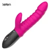 Leten Magnetic Thrusting Heating Vibrator, Electromagnetic Pulse Pistion G-spot Clitoral Sex Wand, Sex Toys for Women Orgasm 1