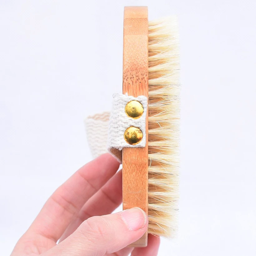 Натуральный Бамбуковый Массажер для душа S10DIS10|shower scrubber|wooden bath brushbath brush |