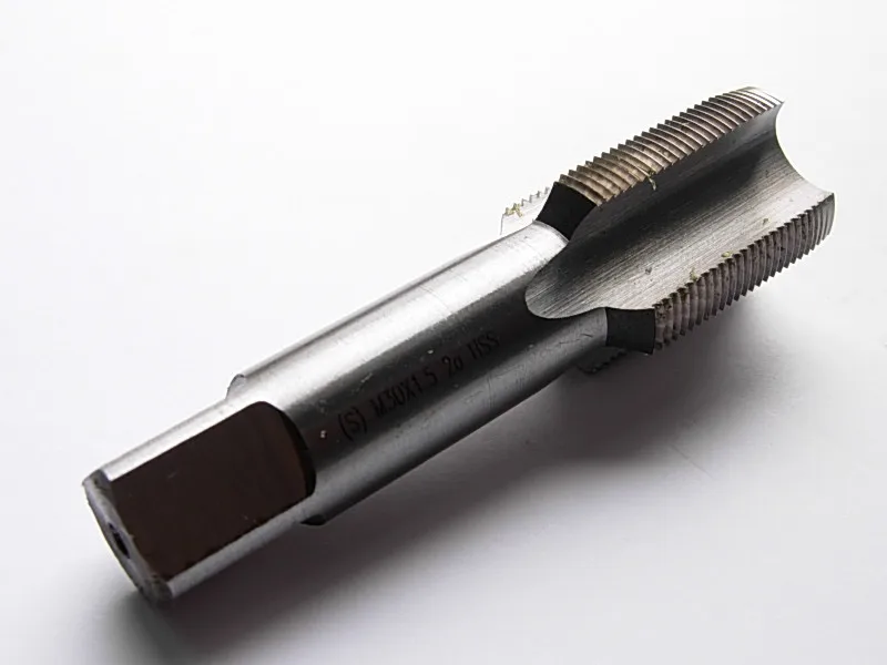 1pcs Metric Right Hand Tap M50X1.0mm Taps Threading Tools M50 x 1 mm pitch