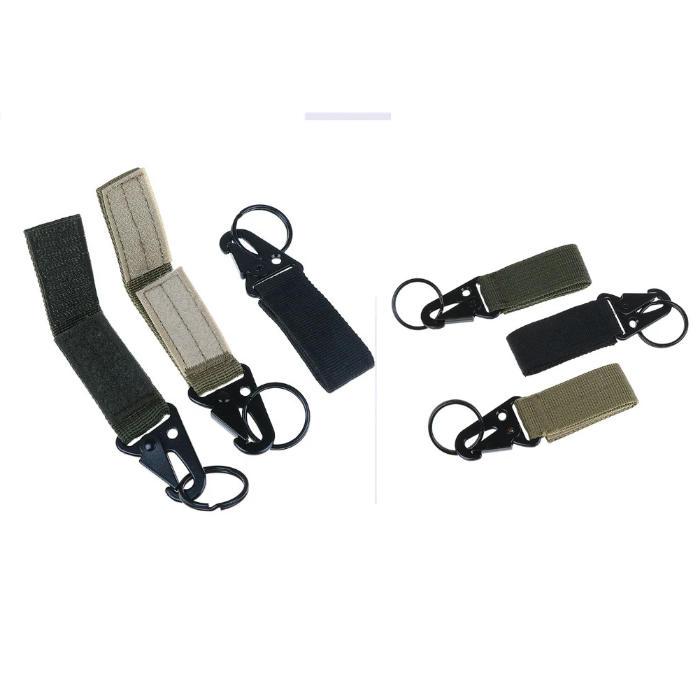 Olecranon Molle крюк снаряжение для выживания EDC Военный нейлоновый брелок застежка
