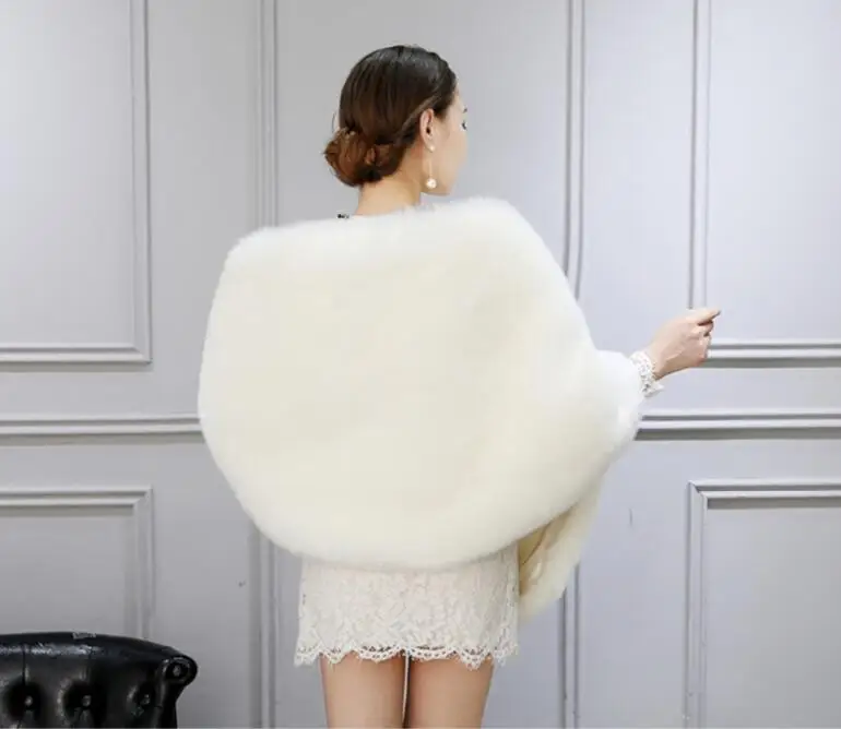 Свадебное меховое пальто цвета слоновой кости modabelle болеро из искусственного