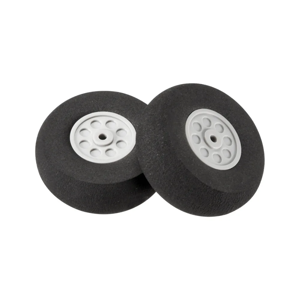Uxcell Newest 2pcs Gray Plastic 46mmOD 3.1mmID 19mm Thick Hub Black Foam Wheel Toy Car Wheel for RC Remote Control Airplane Uxcell Newest 2pcs Gray Plastic 46mmOD 3.1mmID 19mm Thick Hub Black Foam Wheel Toy Car Wheel for RC Remote Control Airplane