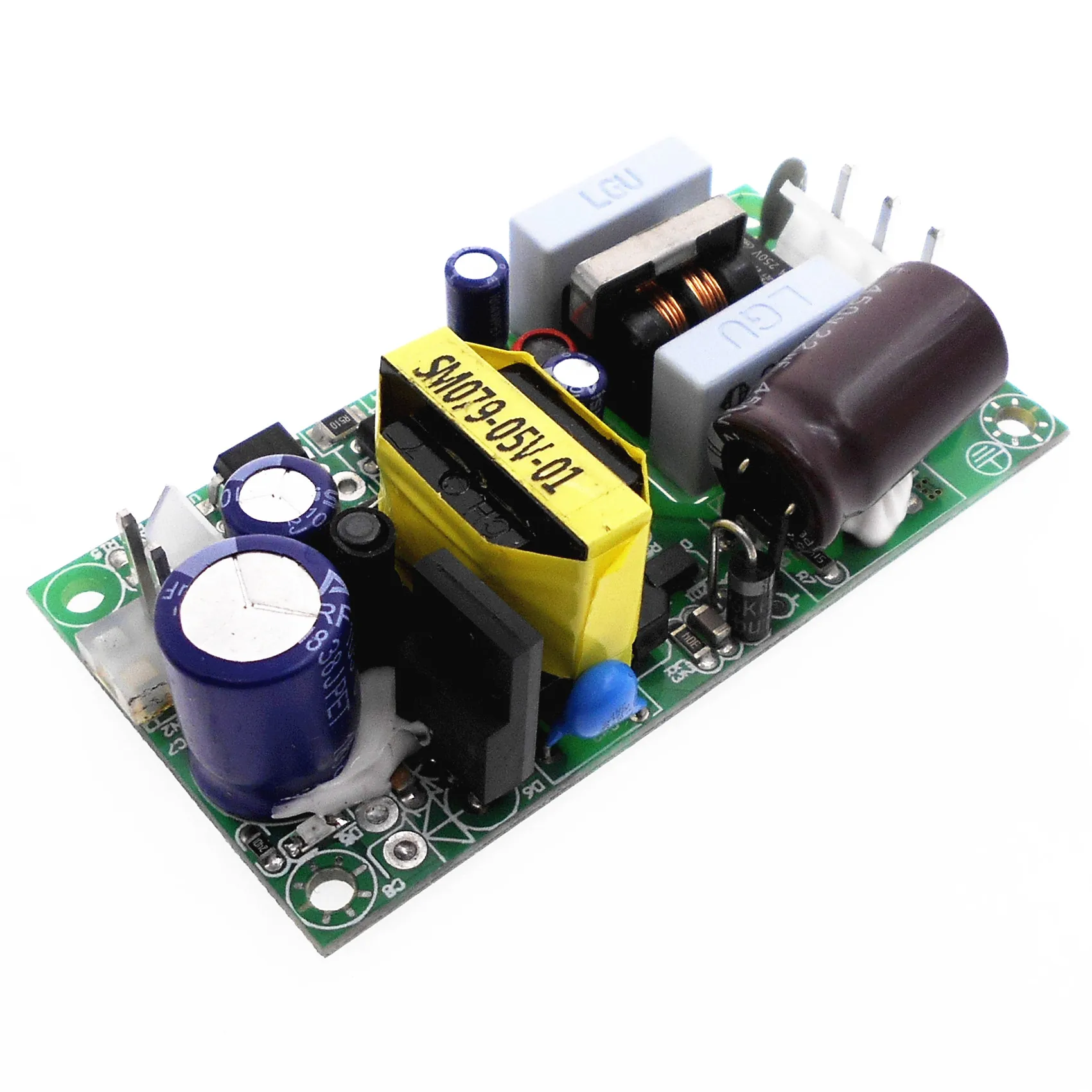 

SM-GPA15A 15W Precision 5V3A ultra-small switching power supply module 5V 9V 12V 15V 24V bare board built-in industrial power
