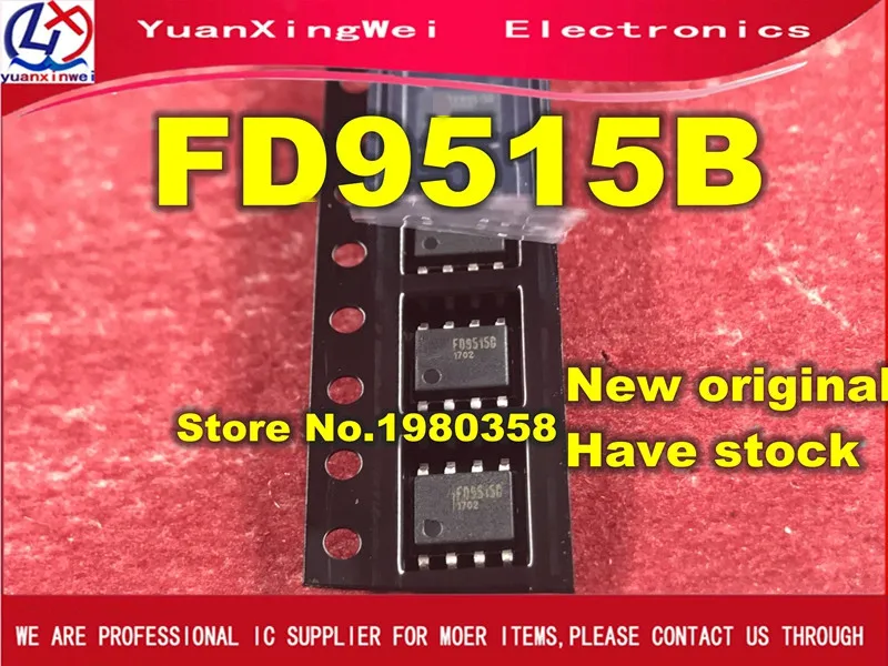 500 шт. Новый и оригинальный FD9515B FD9515 SOP8 IC|Запасные части| |