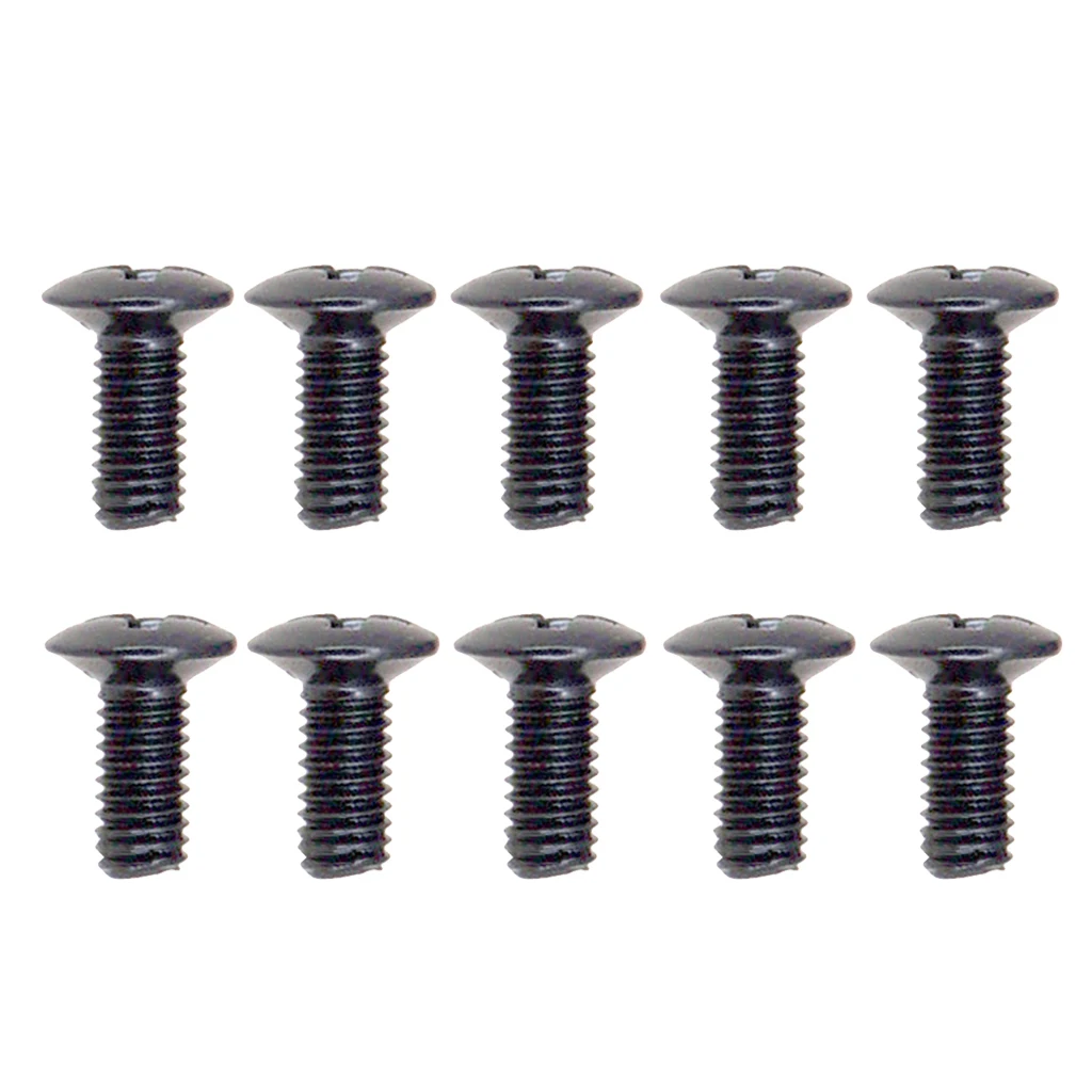 10 Pieces 3/5 Way Guitar Switch Mounting Screws Tuners Gear Screws for Strat Guitar Switch Replacement Parts