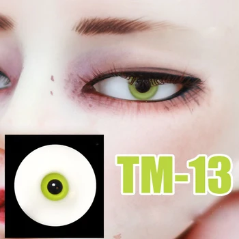 

Doll eyes reborn Small iris black pupil yellow glass eyes for 1/3 1/4 1/6 BJD SD DD MSD YOSD doll eyes doll accessories TM-13