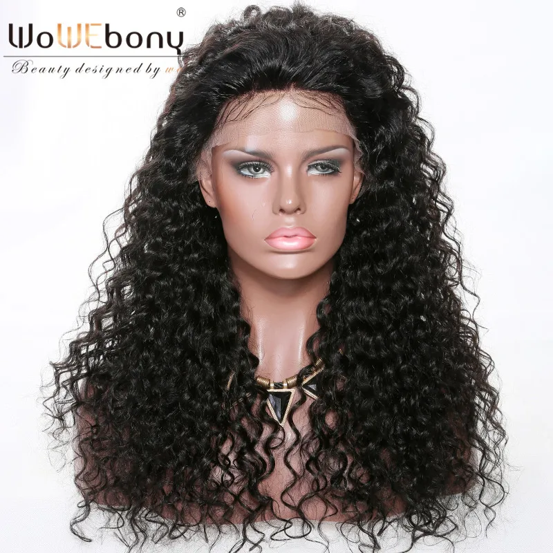 

Custom Lace Front Human Hair Wigs #1#2#4 Brazilian Remy Water Wave Wigs Pre Plucked 150 180 250 Density Lace Wig 13*4