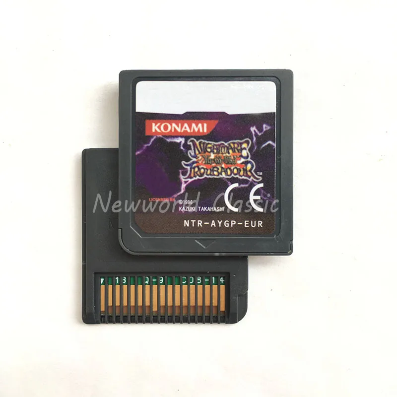 

Yu-Gi-Oh! - Nightmare Troubadour EUR Version for Video Game Cartridge Card English/French/German/Italian/Spanish Language